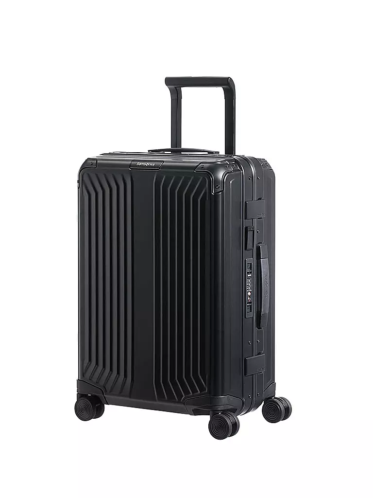 SAMSONITE | Trolley "Lite-Box Alu™" 55cm (Black) 122705 | schwarz