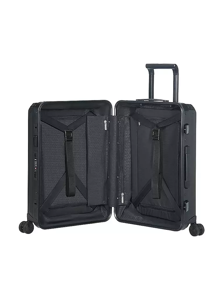 SAMSONITE | Trolley "Lite-Box Alu™" 55cm (Black) 122705 | schwarz