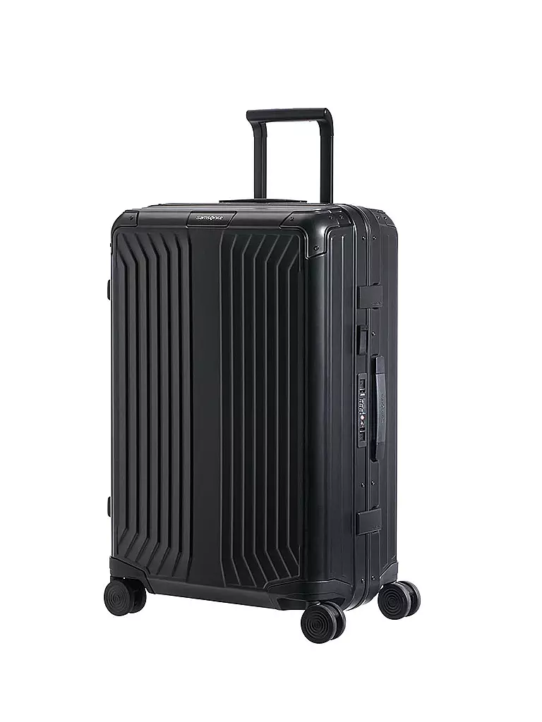 SAMSONITE | Trolley "Lite-Box Alu™" 69cm (Black) 122706 | schwarz