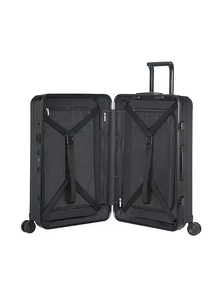 SAMSONITE | Trolley "Lite-Box Alu™" 69cm (Black) 122706 | schwarz