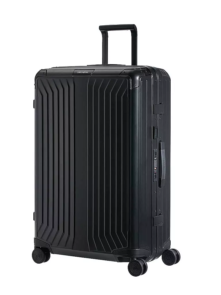 SAMSONITE | Trolley "Lite-Box Alu™" 75cm (Black) 122707 | schwarz