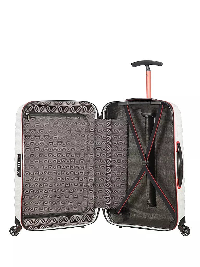 SAMSONITE | Trolley "Lite-Shock Sport Spinner" 55 cm (105262 7094 Offwhite) | weiß