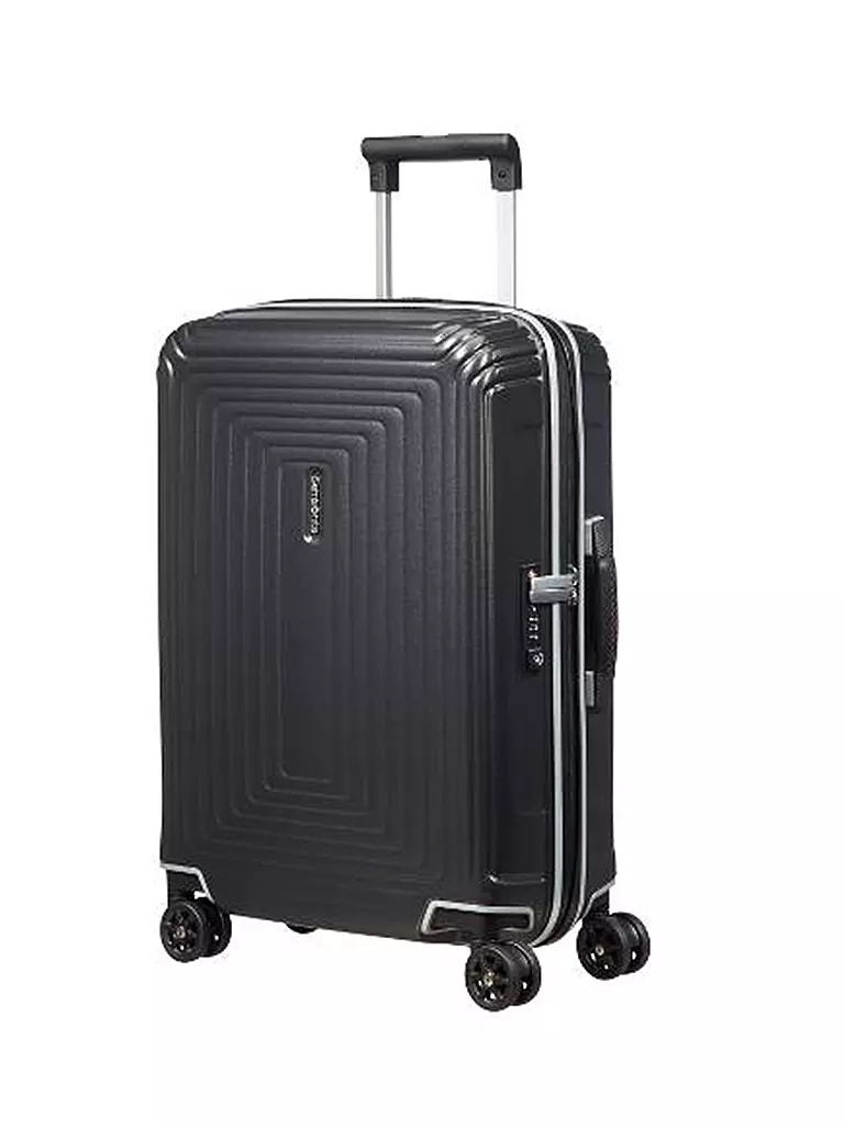 SAMSONITE | Trolley "Neopulse DLX Spinner" 55cm (92031 6494 Matte Titanium) | schwarz