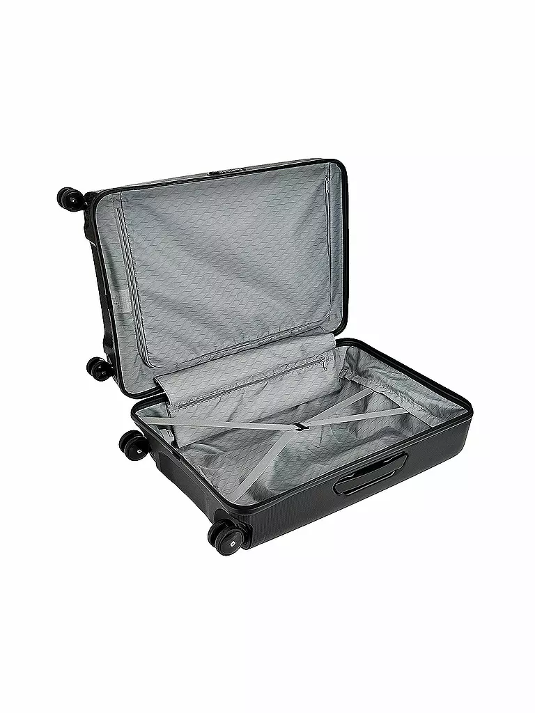 SAMSONITE | Trolley "Optic Spinner" 55cm (72686 2368 metallic black) | schwarz