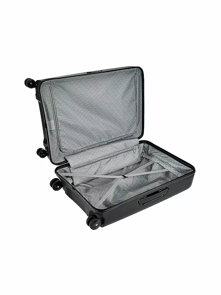 SAMSONITE | Trolley "Optic Spinner" 75cm (72688 2368 metallic black) | schwarz