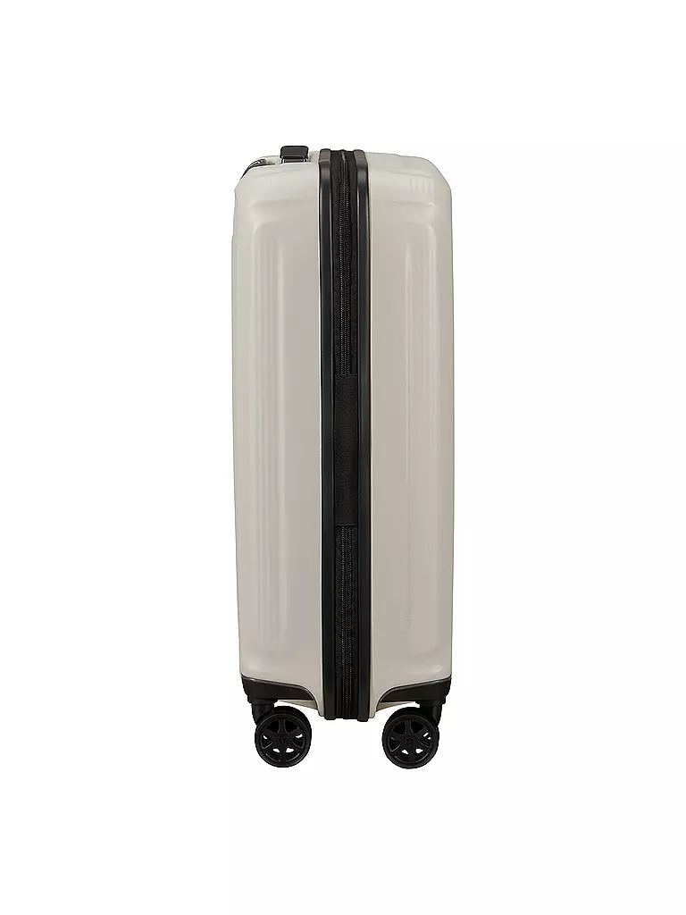 SAMSONITE | Trolley  NUON SPINNER 55cm erweiterbar matt quartz | weiss