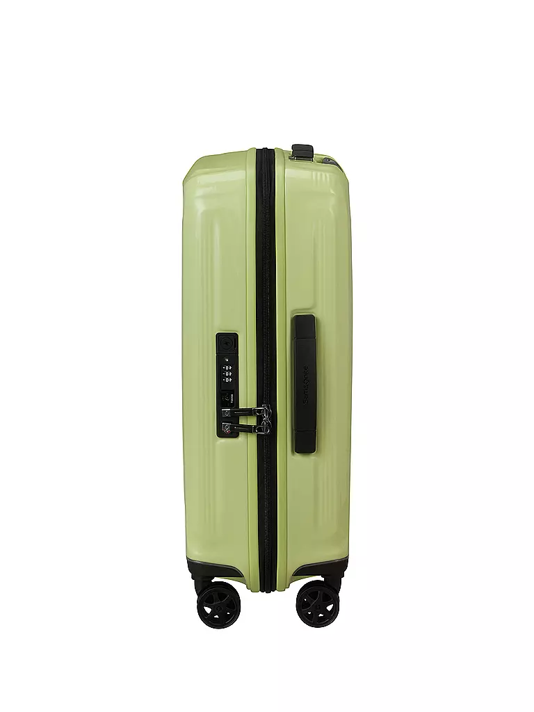 SAMSONITE | Trolley  NUON SPINNER 55cm erweiterbar metallic melon | hellgrün