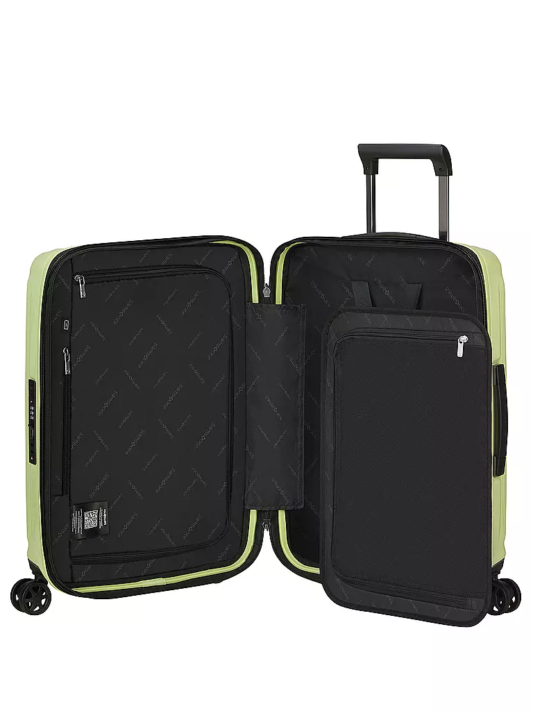 SAMSONITE | Trolley  NUON SPINNER 55cm erweiterbar metallic melon | hellgrün