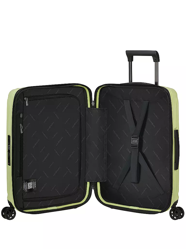 SAMSONITE | Trolley  NUON SPINNER 55cm erweiterbar metallic melon | hellgrün