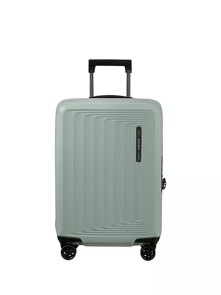 SAMSONITE | Trolley  NUON SPINNER 55cm erweiterbar metallic minera | hellgrau
