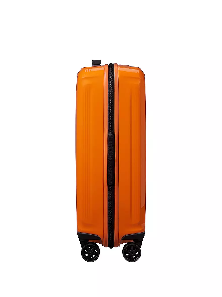 SAMSONITE | Trolley  NUON SPINNER 55cm erweiterbar papaya orange | hellgrün