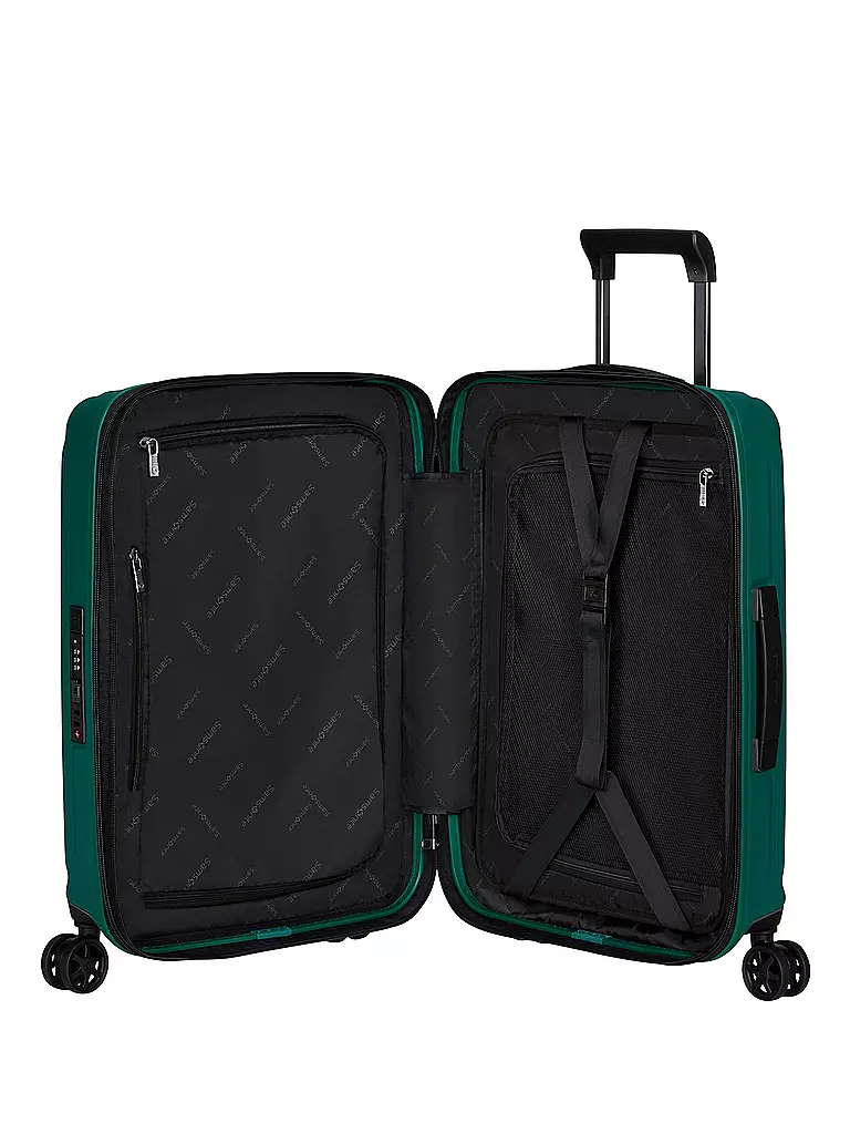 SAMSONITE | Trolley  NUON SPINNER 55cm erweiterbar pine green | petrol