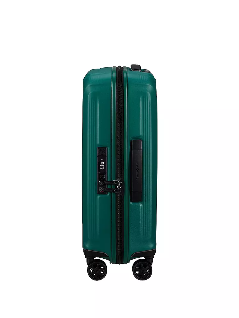 SAMSONITE | Trolley  NUON SPINNER 55cm erweiterbar pine green | petrol