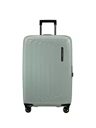 SAMSONITE | Trolley  NUON SPINNER 69cm erweiterbar metallic ruby | hellgrau