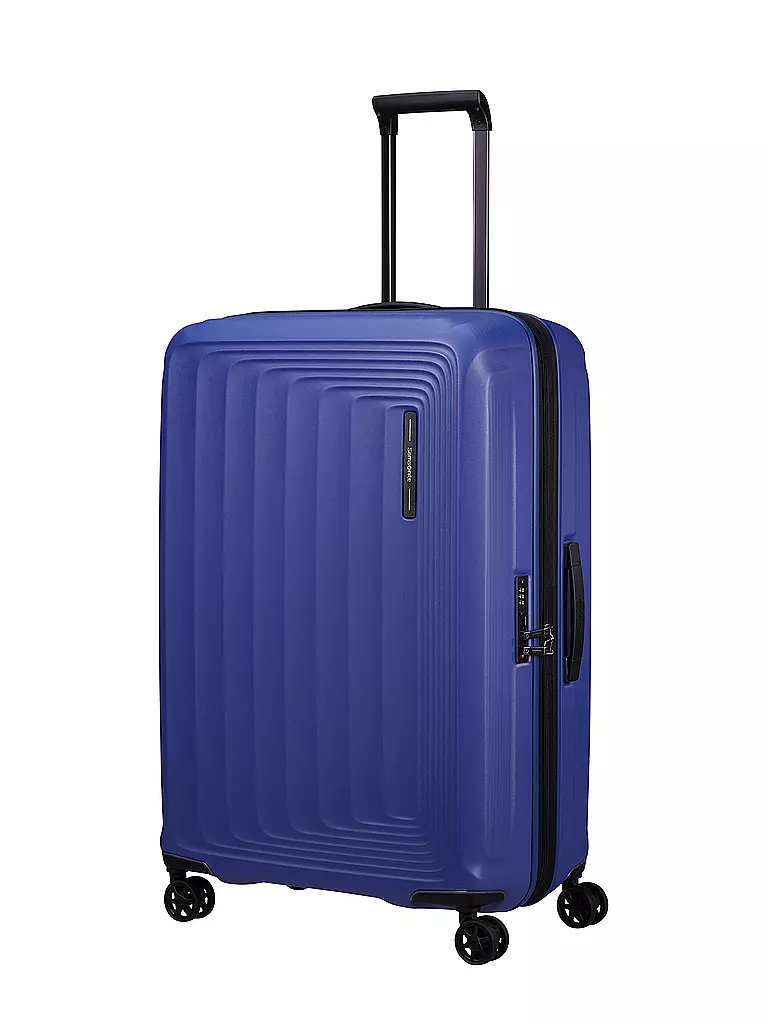 SAMSONITE | Trolley  NUON SPINNER 75cm erweiterbar matt nautical b | blau