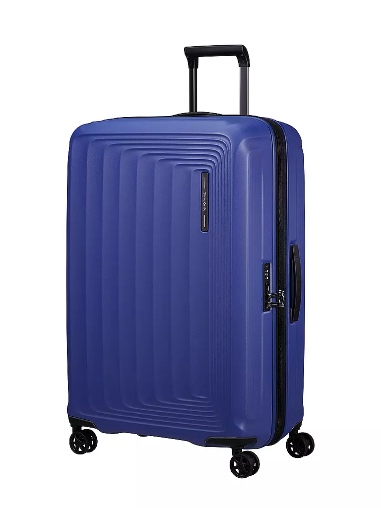 SAMSONITE | Trolley  NUON SPINNER 75cm erweiterbar matt nautical b | blau