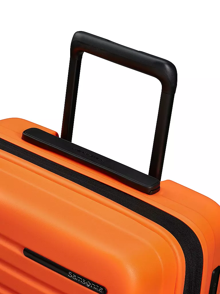 SAMSONITE | Trolley  RESTACKD SPINNER 55cm erweiterbar papaya | hellblau