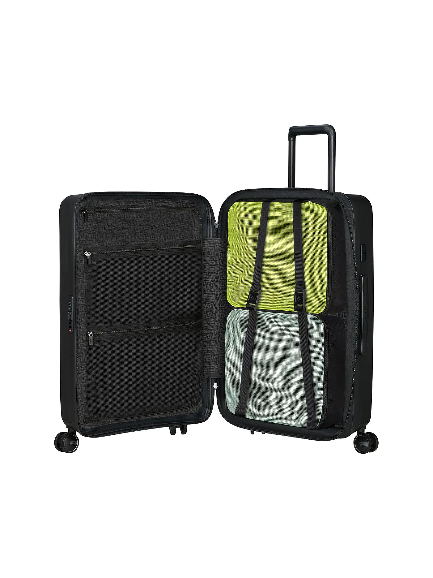 SAMSONITE | Trolley  RESTACKD SPINNER 68cm erweiterbar black | schwarz