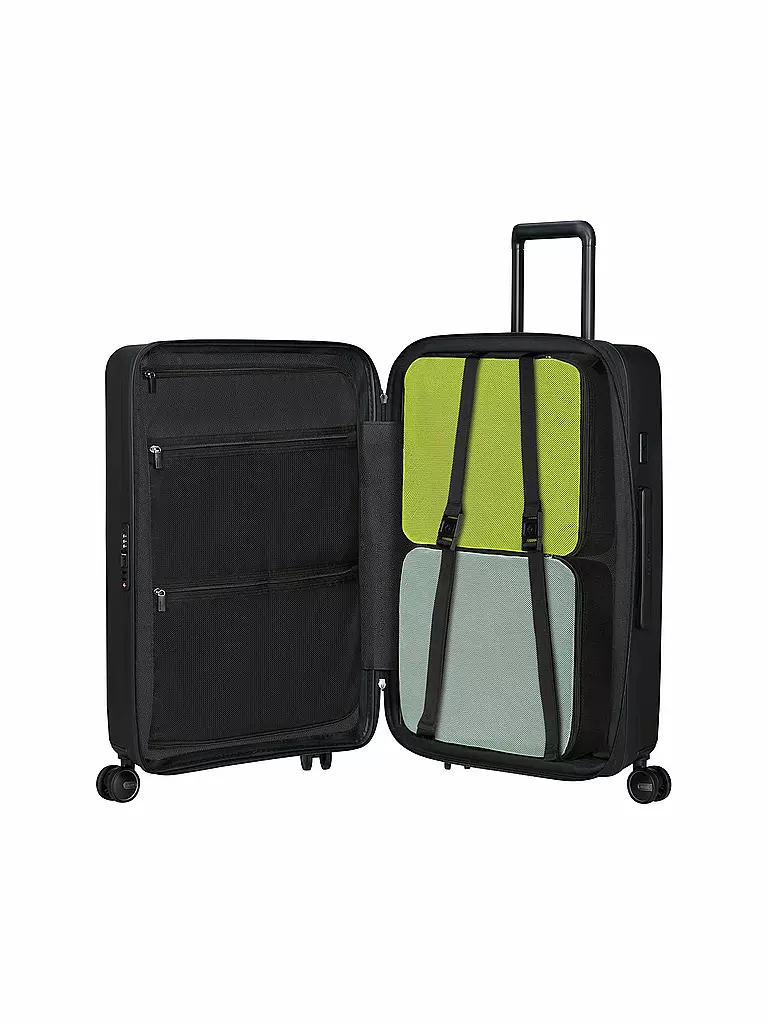 SAMSONITE | Trolley  RESTACKD SPINNER 68cm erweiterbar black | 