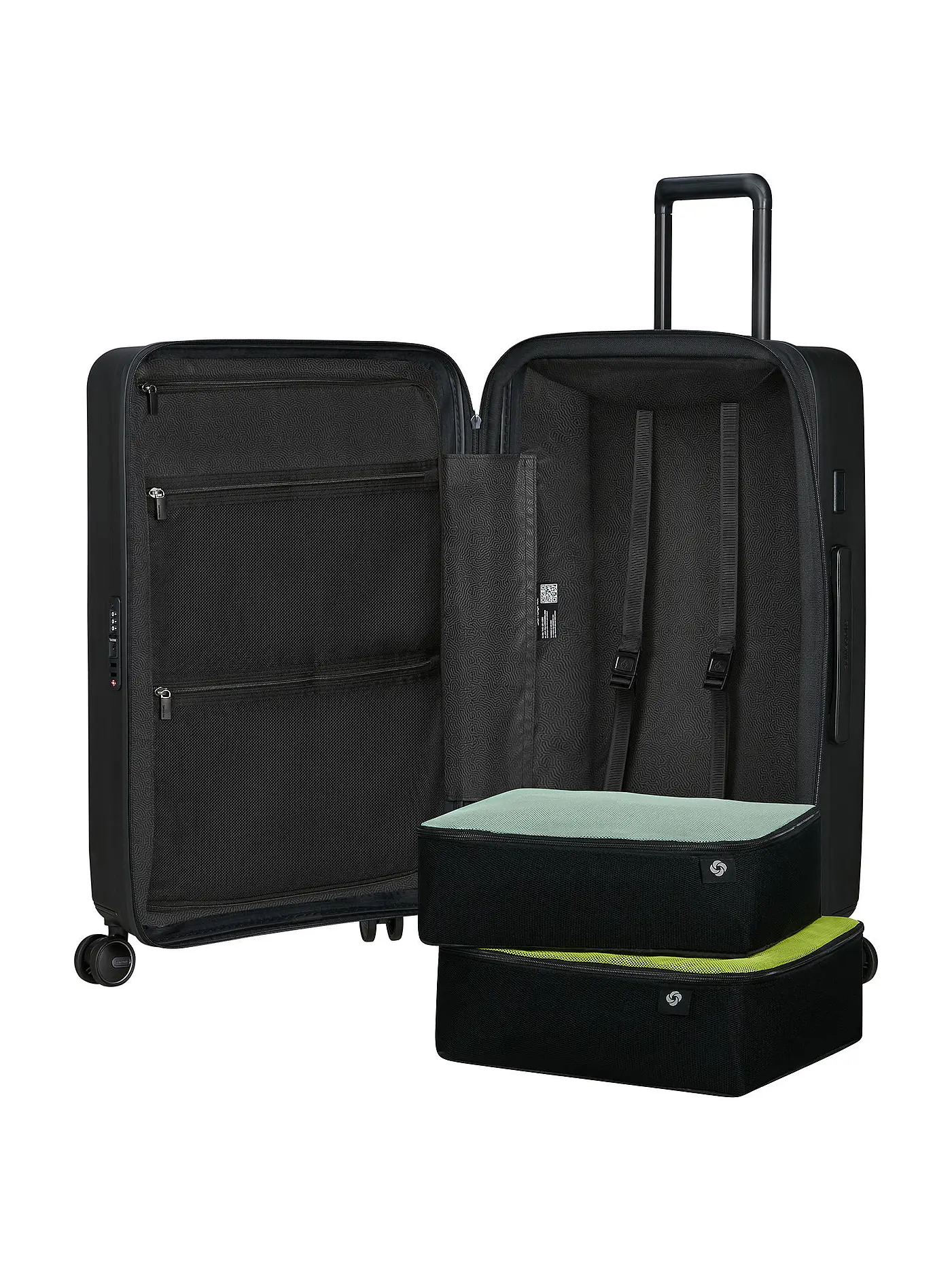 SAMSONITE | Trolley  RESTACKD SPINNER 68cm erweiterbar black | schwarz