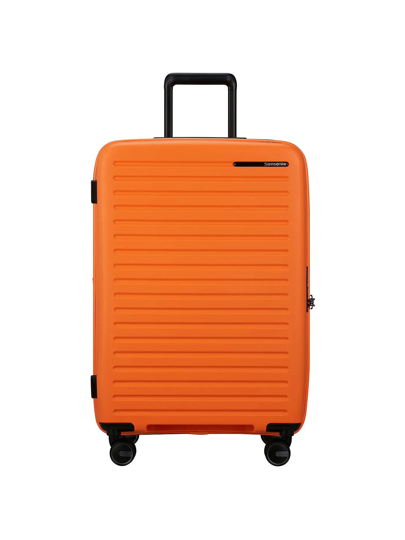 SAMSONITE | Trolley  RESTACKD SPINNER 68cm erweiterbar black | orange