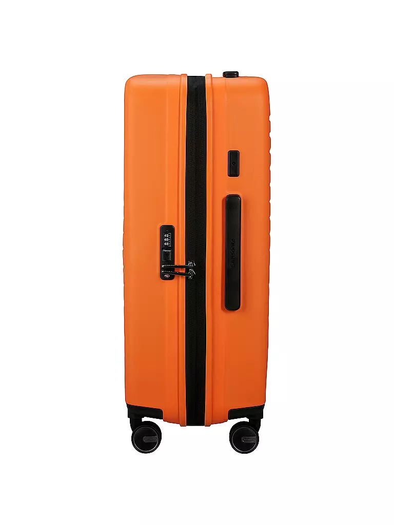 SAMSONITE | Trolley  RESTACKD SPINNER 68cm erweiterbar papaya | hellblau