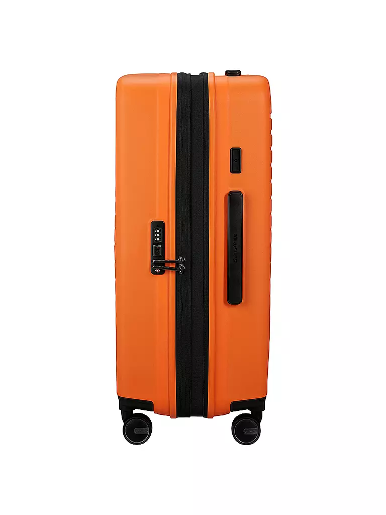 SAMSONITE | Trolley  RESTACKD SPINNER 68cm erweiterbar papaya | hellblau