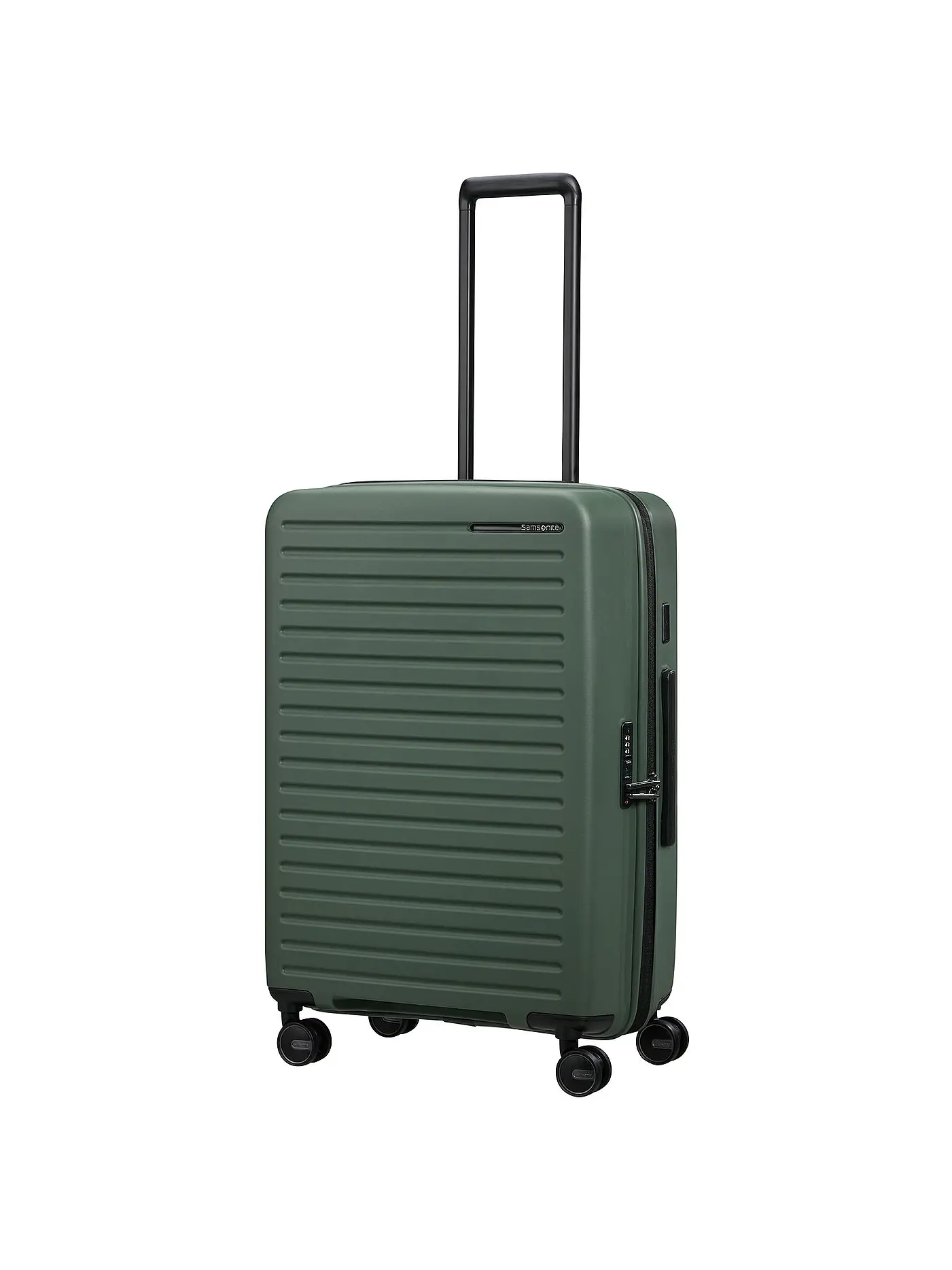 SAMSONITE | Trolley  RESTACKD SPINNER 68cm erweiterbar sage | dunkelgrün