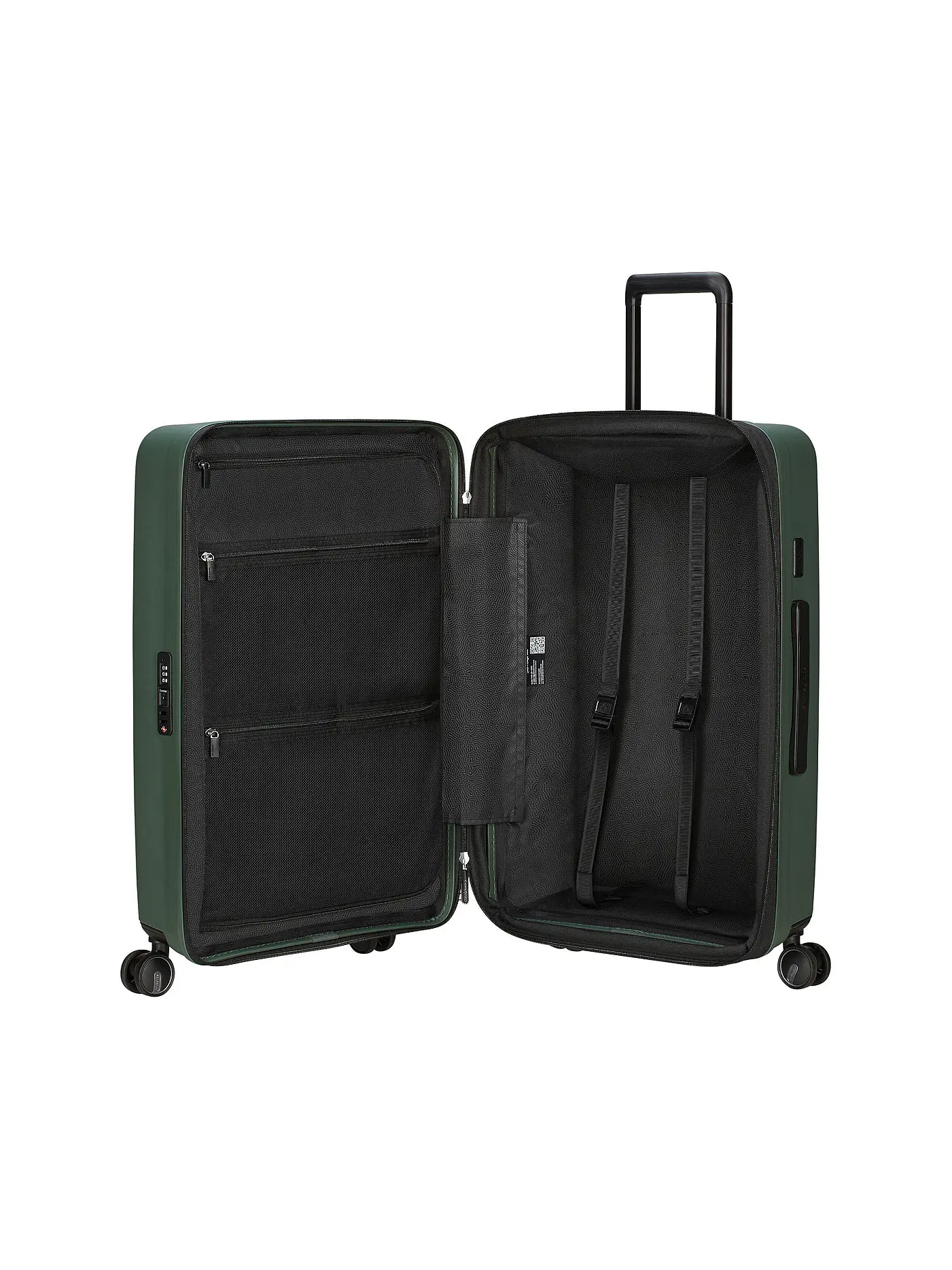 SAMSONITE | Trolley  RESTACKD SPINNER 68cm erweiterbar sage | dunkelgrün