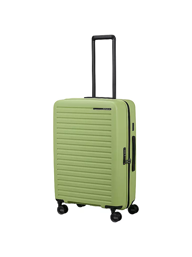 SAMSONITE | Trolley  RESTACKD SPINNER 68cm erweiterbar wasabi | hellgrün