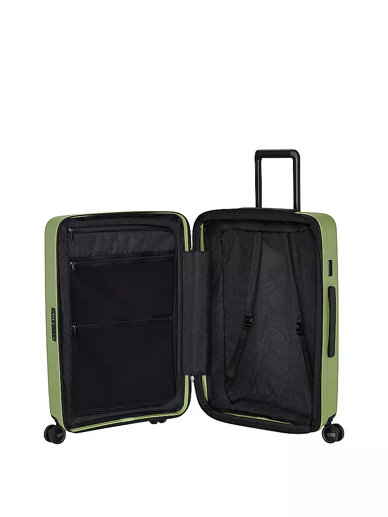 SAMSONITE | Trolley  RESTACKD SPINNER 68cm erweiterbar wasabi | hellgrün