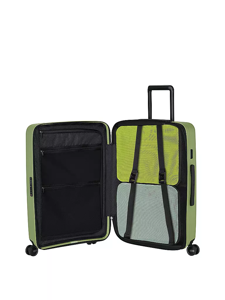 SAMSONITE | Trolley  RESTACKD SPINNER 68cm erweiterbar wasabi | hellgrün