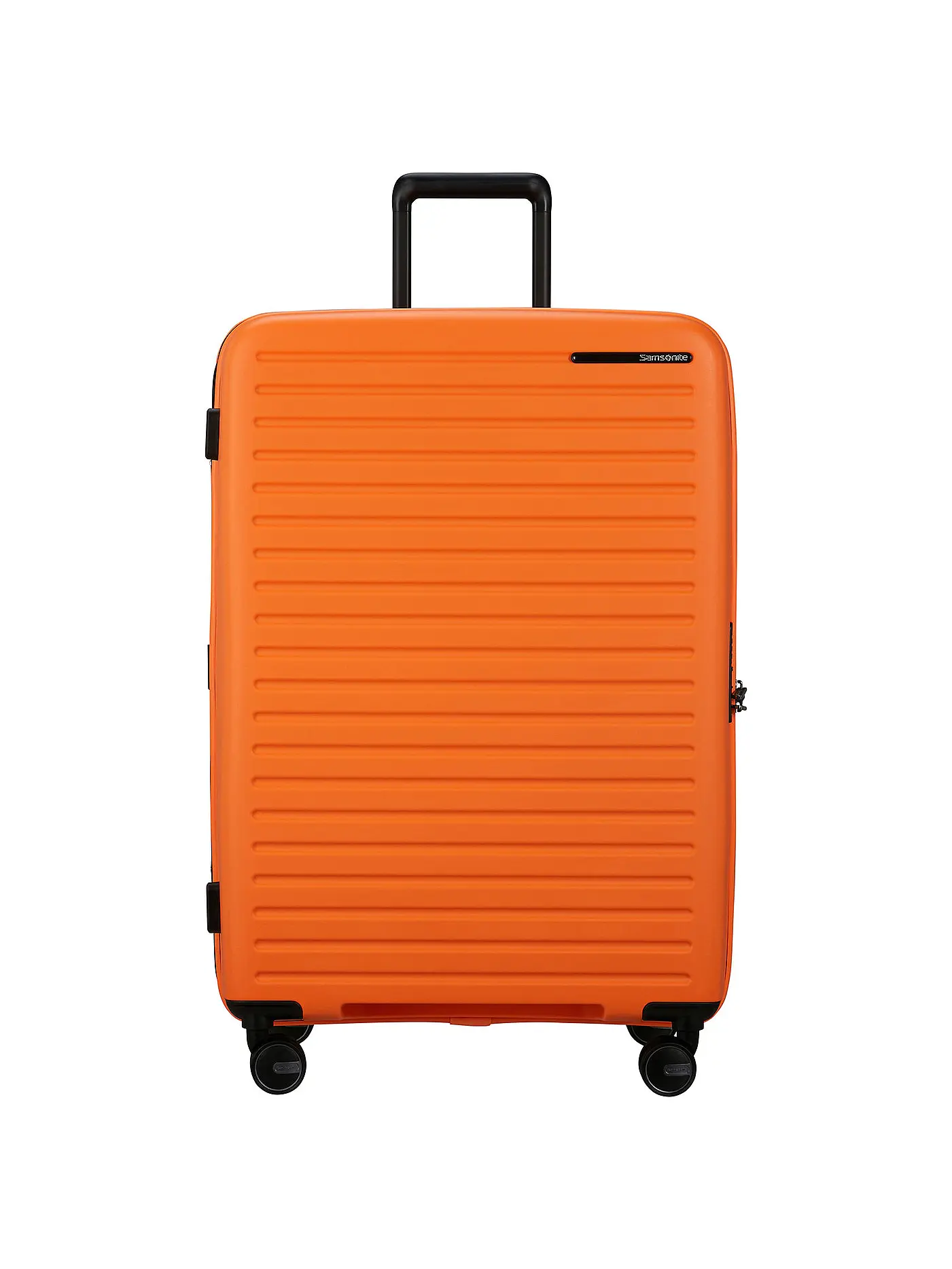 SAMSONITE | Trolley  RESTACKD SPINNER 75cm erweiterbar black | orange