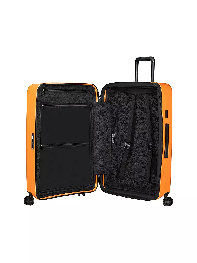 SAMSONITE | Trolley  RESTACKD SPINNER 75cm erweiterbar papaya | hellblau