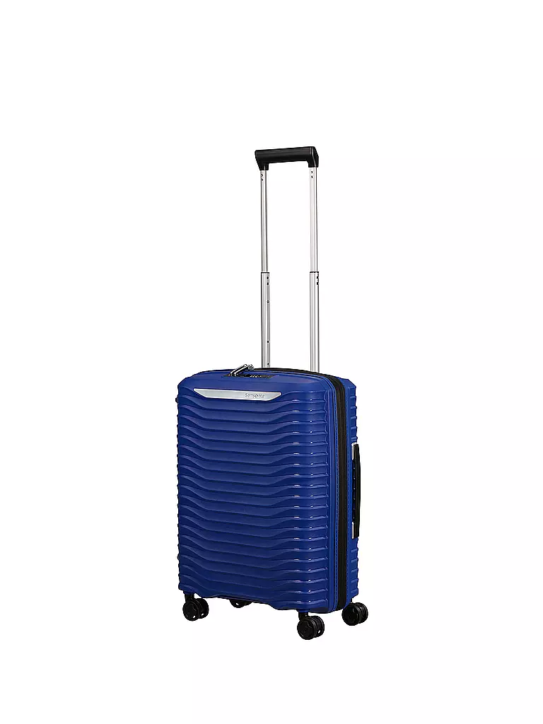 SAMSONITE | Trolley  UPSCAPE SPINNER 55cm erweiterbar nautical blue | weiss