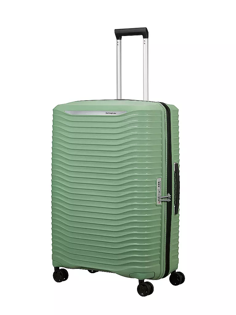 SAMSONITE | Trolley  UPSCAPE SPINNER 75cm erweiterbar stone green  | grün