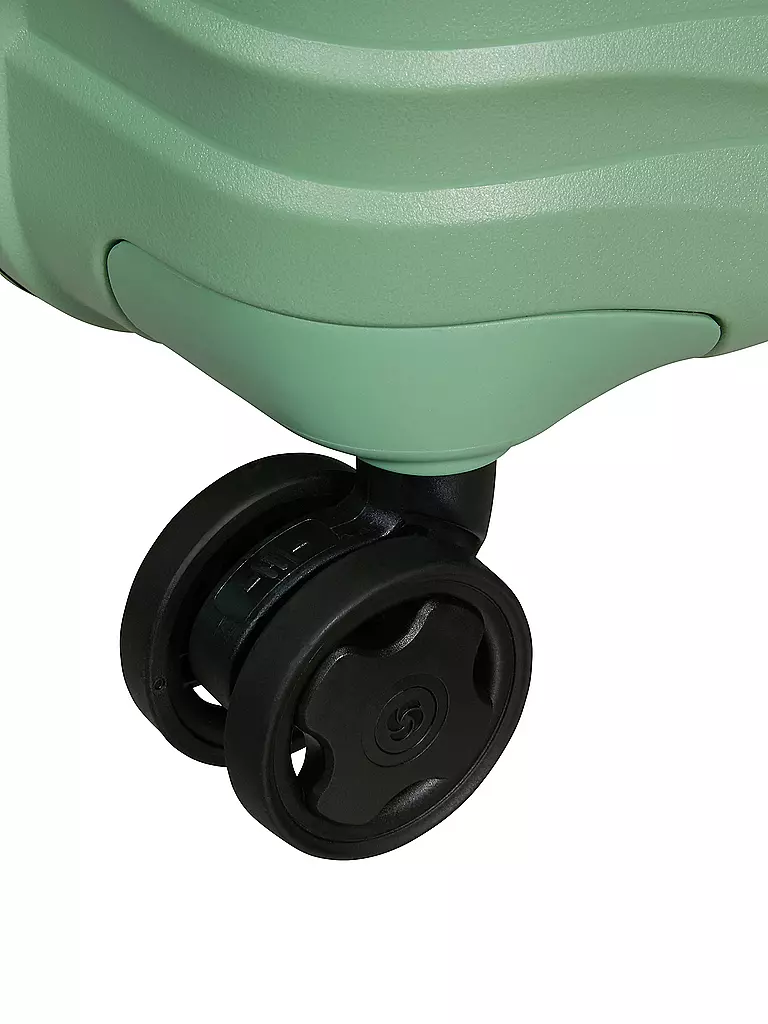 SAMSONITE | Trolley  UPSCAPE SPINNER 75cm erweiterbar stone green  | grün