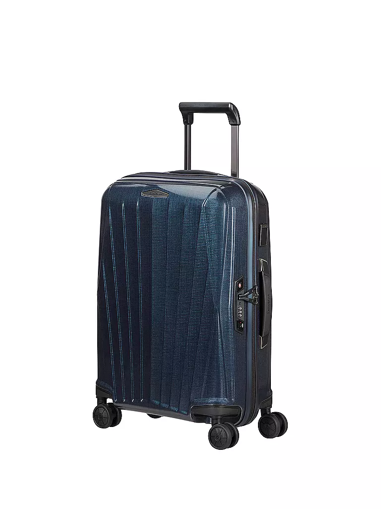 SAMSONITE | Trolley 55cm erweiterbar MAJOR-LITE SPINNER midnight blue | schwarz