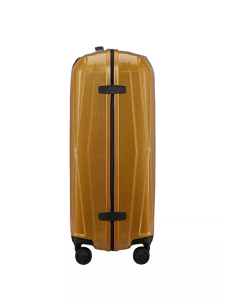 SAMSONITE | Trolley 69cm MAJOR-LITE SPINNER saffron yellow | schwarz