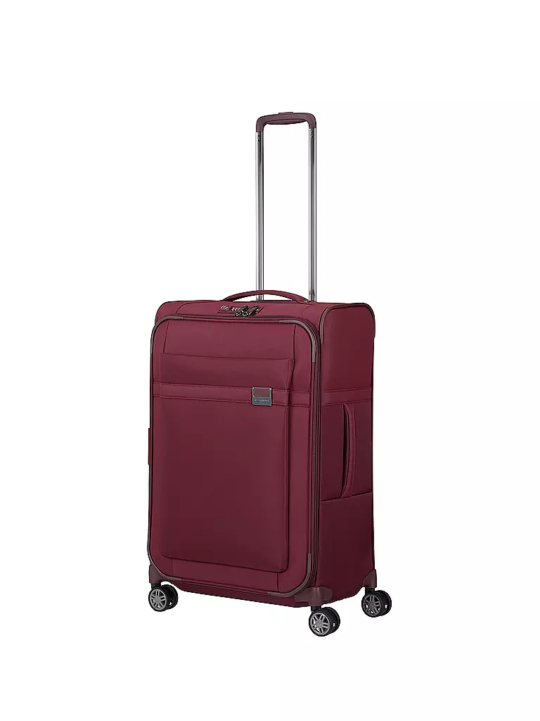 SAMSONITE | Trolley Airea Spinner 67 EXP weich Deep Red | rot