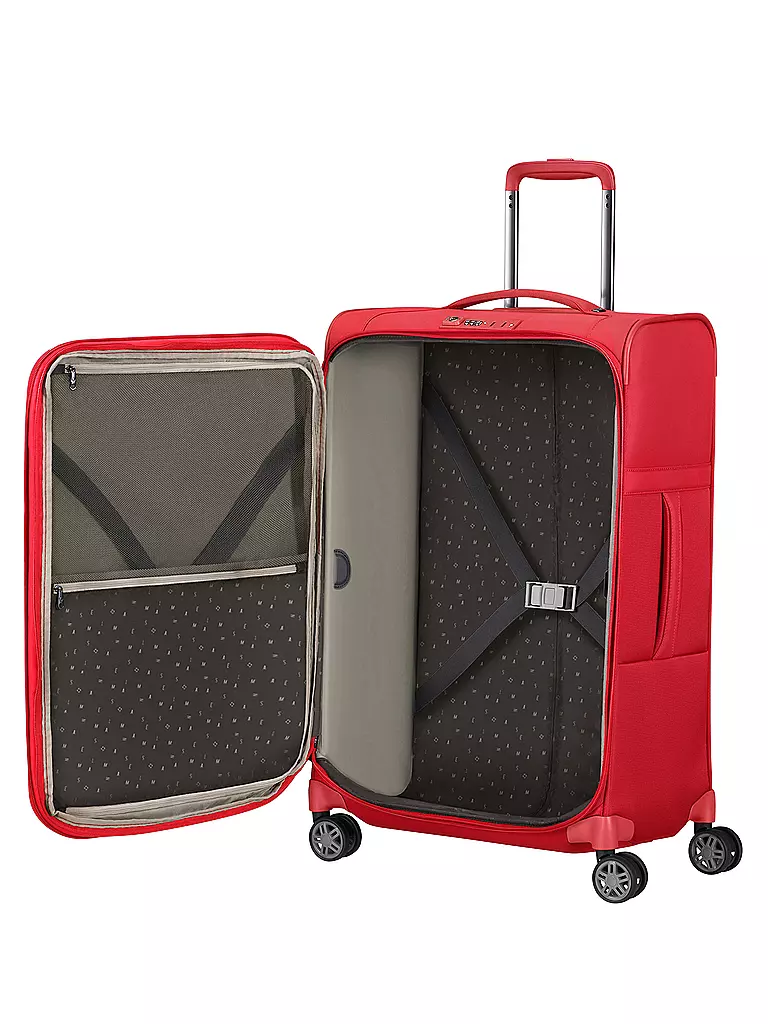 SAMSONITE | Trolley Airea Spinner 67cm erweiterbar Hibiscus Red | blau