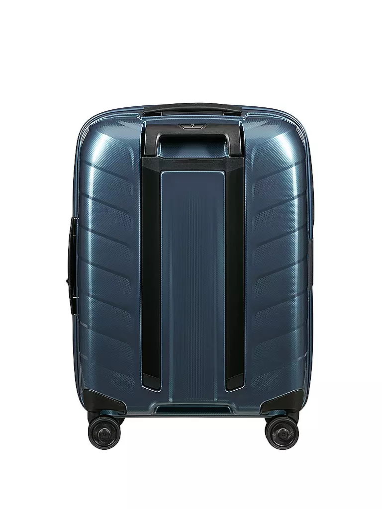 SAMSONITE | Trolley ATTRIX SPINNER 55 erweiterbar Steel Blue | rot