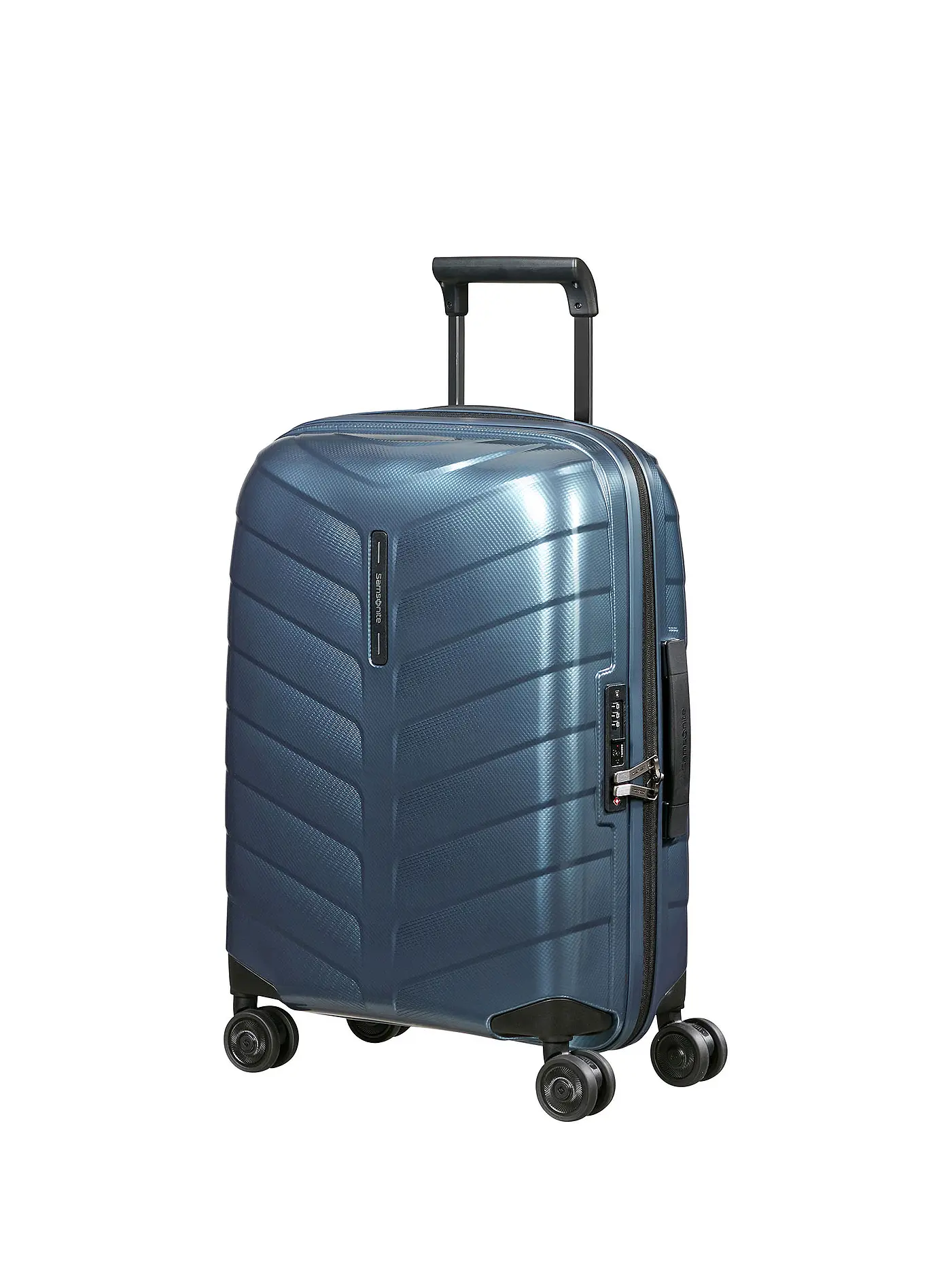 SAMSONITE | Trolley ATTRIX SPINNER 55 erweiterbar Steel Blue | blau