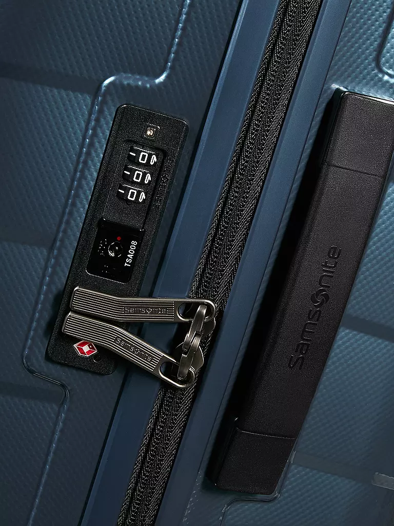 SAMSONITE | Trolley ATTRIX SPINNER 69 Steel Blue | rot