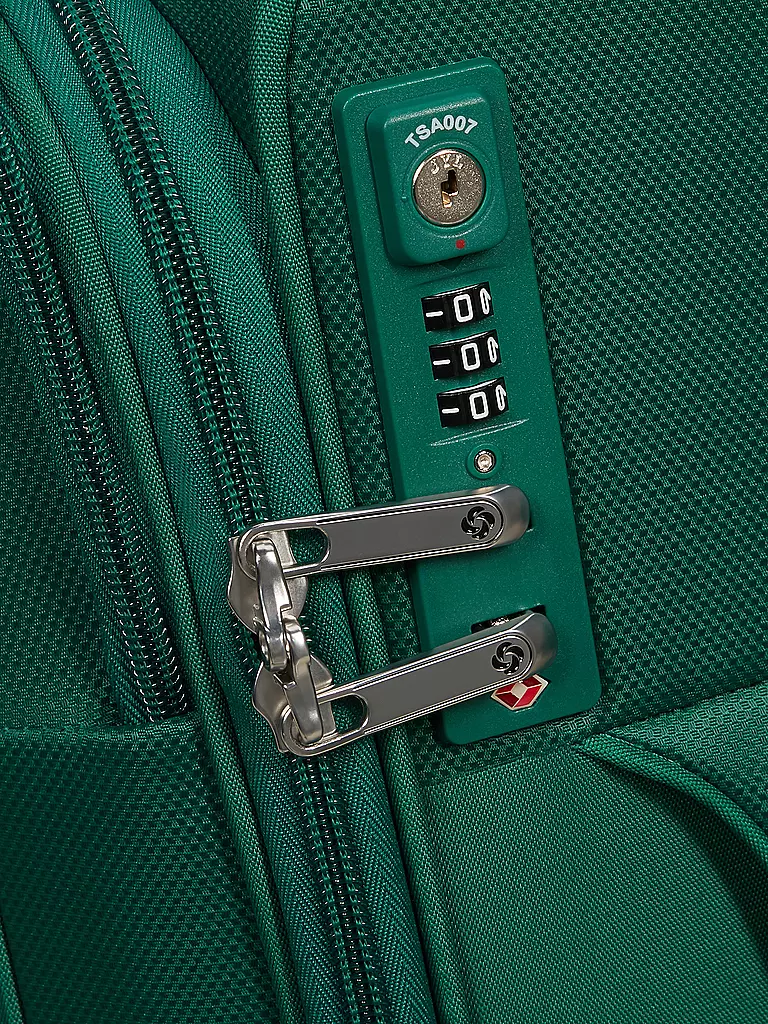 SAMSONITE | Trolley D'Lite Spinner 55cm pine green | hellgrün