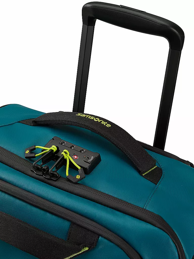 SAMSONITE | Trolley Ecodiver Duffle 55cm Petrol Blue / Lime | petrol