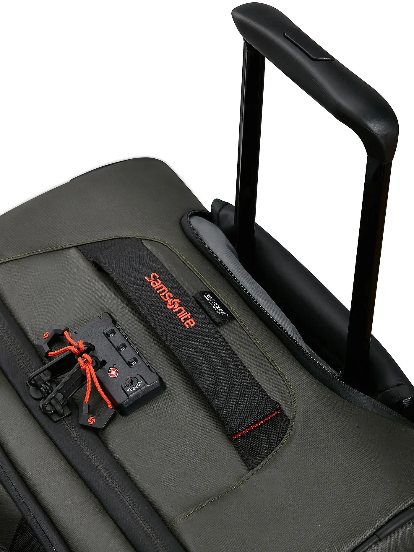 SAMSONITE | Trolley ECODRIVER DUFFEL BACKPACK 55cm climbing ivy | dunkelgrün