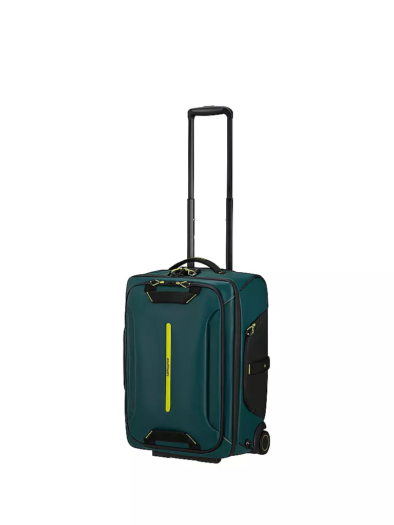SAMSONITE | Trolley ECODRIVER DUFFEL BACKPACK 55cm Dark Teal/Lime | blau