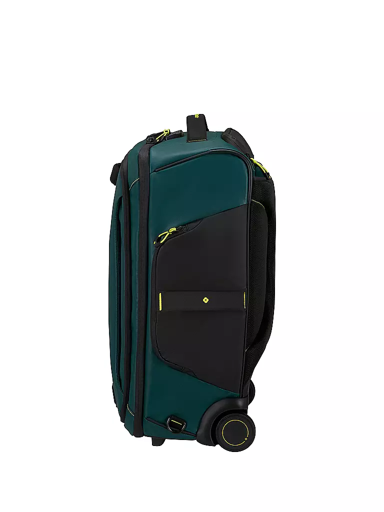 SAMSONITE | Trolley ECODRIVER DUFFEL BACKPACK 55cm Dark Teal/Lime | blau