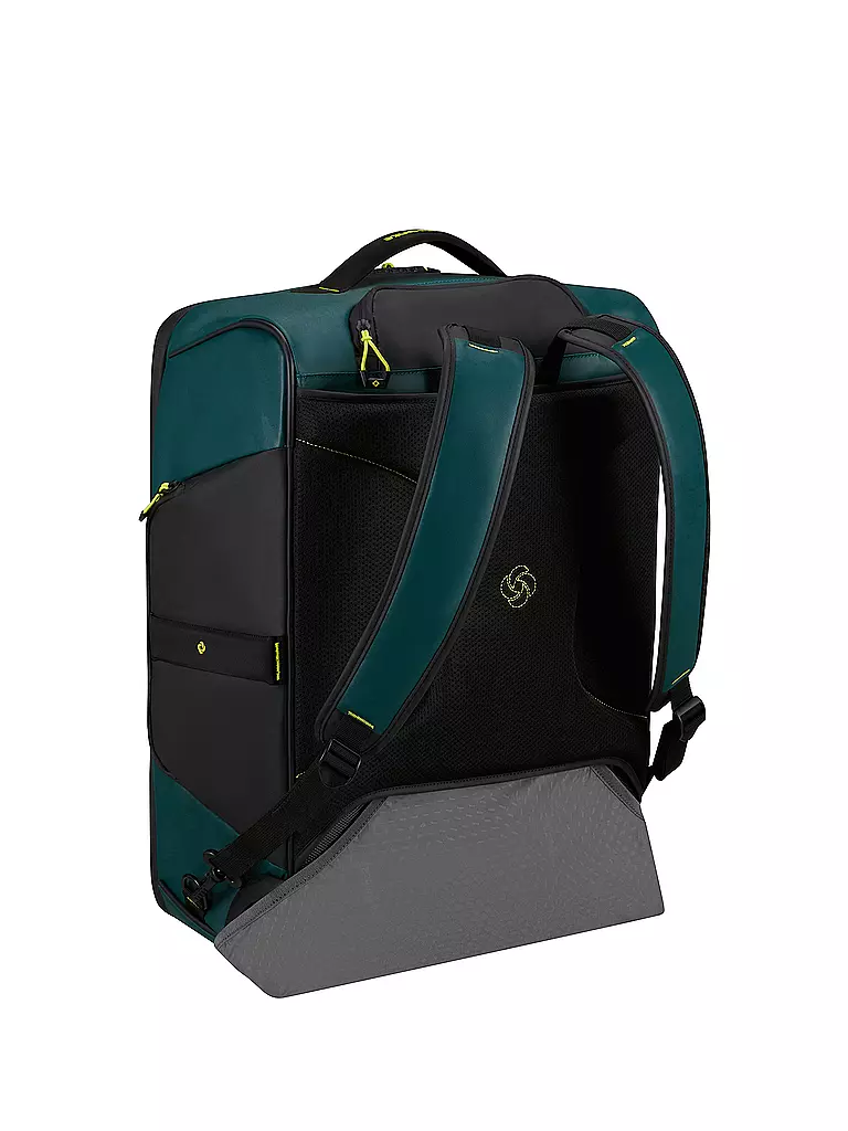 SAMSONITE | Trolley ECODRIVER DUFFEL BACKPACK 55cm Dark Teal/Lime | blau